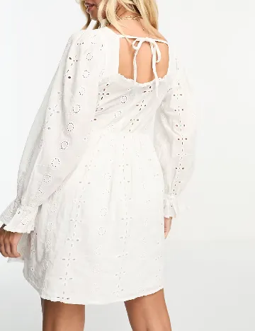 Rochie scurta Asos Maternity, alb Alb