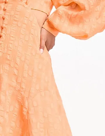 Rochie scurta ASOS, portocaliu Portocaliu