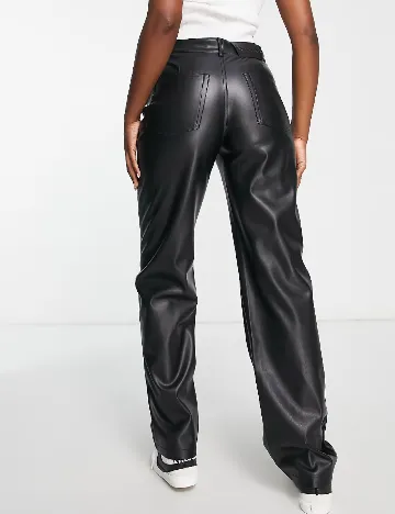 Pantaloni Bershka, negru Negru