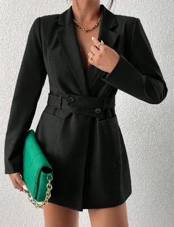Rochie scurta SHEIN, negru Negru