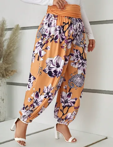 Pantaloni Emery Rose Curve, portocaliu Portocaliu