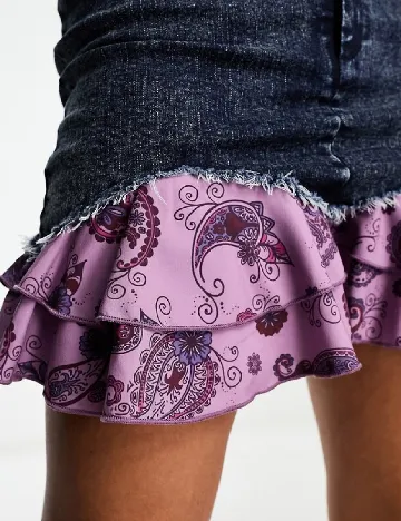 Fusta Tammy Girl, bleumarin Albastru