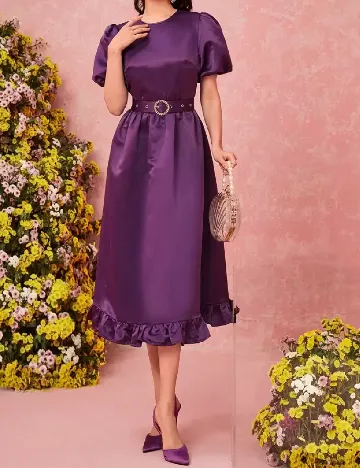 Rochie medie SHEIN, mov Mov