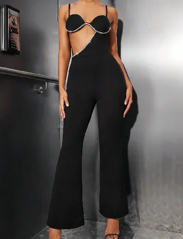 Salopeta SHEIN, negru Negru