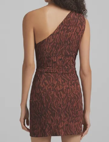 Rochie scurta Bershka, maro Maro