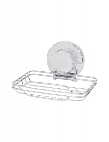 Suport de sapun Cascata, argintiu