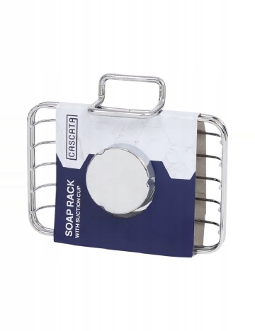 Suport de sapun Cascata, argintiu