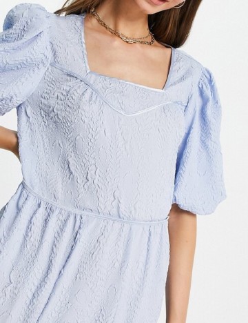 Rochie lunga Vila, albastru