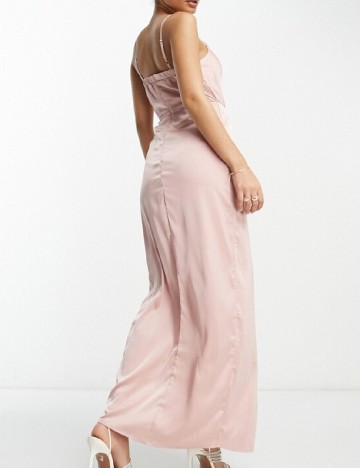 Rochie lunga TFNC London, roz