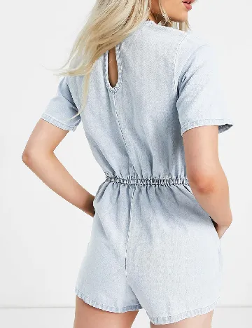 Salopeta Miss Selfridge, bleu deschis Albastru