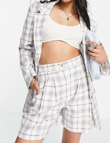 Pantaloni scurti ASOS, albastru Albastru