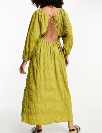 Rochie lunga ASOS, verde