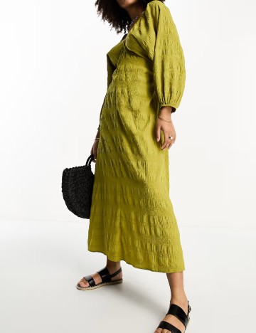 Rochie lunga ASOS, verde