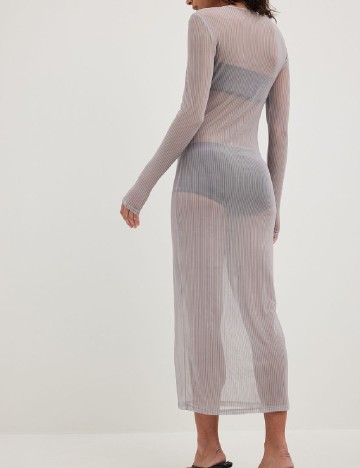 Rochie medie NA-KD, gri