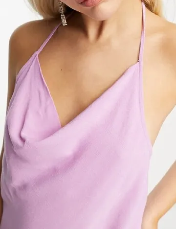 Rochie scurta Weekday, roz Roz