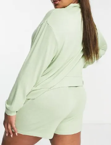 Pijama ASOS Curve, verde Verde