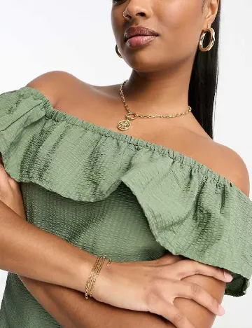 Rochie medie River Island, verde Verde