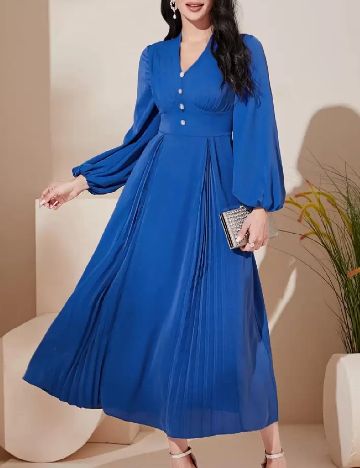 Rochie lunga SHEIN, albastru