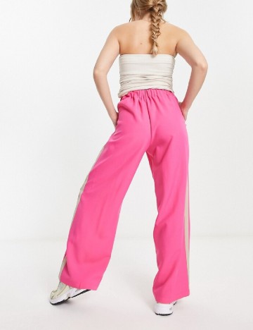 Pantaloni ASOS, roz