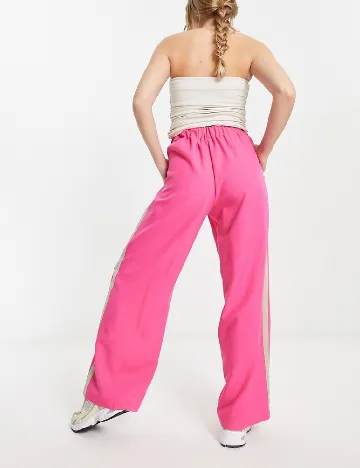 Pantaloni ASOS, roz Roz