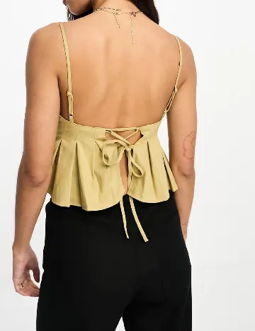 Top ASOS, verde Verde