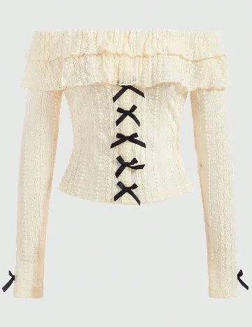 Bluza Romwe, galben Galben
