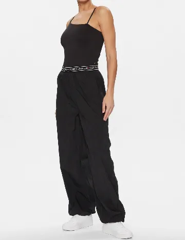 Body Tommy Jeans, negru Negru