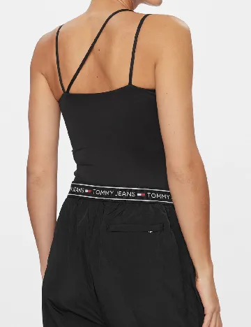 Body Tommy Jeans, negru Negru