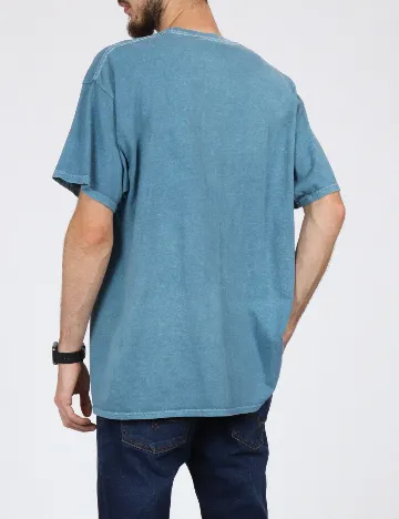 Tricou Oversize Topman, albastru Albastru