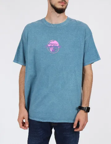 Tricou Oversize Topman, albastru Albastru