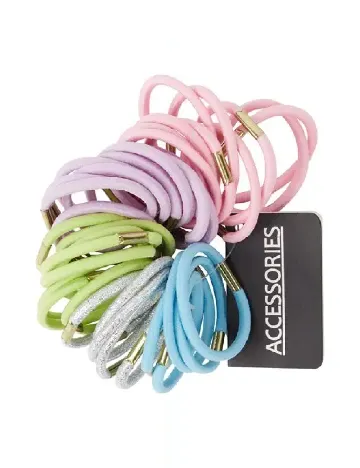 Set elastice de par ACTION, mix culori Mix culori