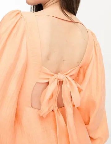 Rochie scurta Nobody s child, corai Portocaliu