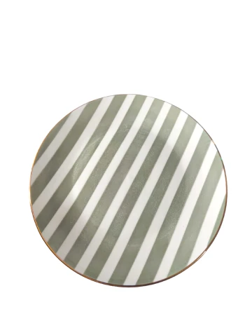 Set farfurii 6 bucati KAPIMEX, gri/alb Gri