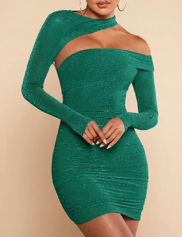 Rochie scurta SHEIN, verde Verde