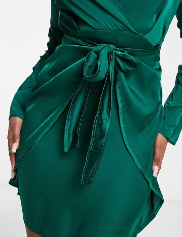 Rochie scurta NAANAA, verde
