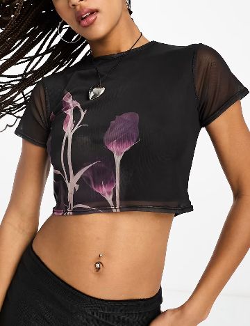 Tricou Tammy Girl, negru