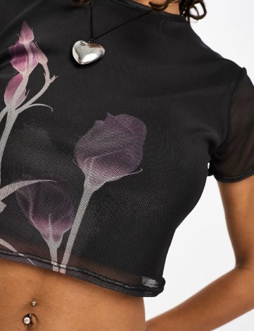 Tricou Tammy Girl, negru