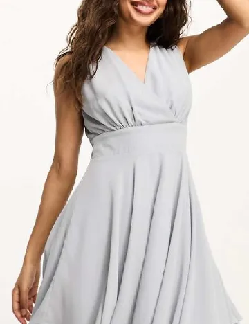 Rochie scurta TFNC London, gri Gri