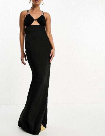 Rochie lunga ASOS, negru