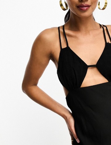 Rochie lunga ASOS, negru