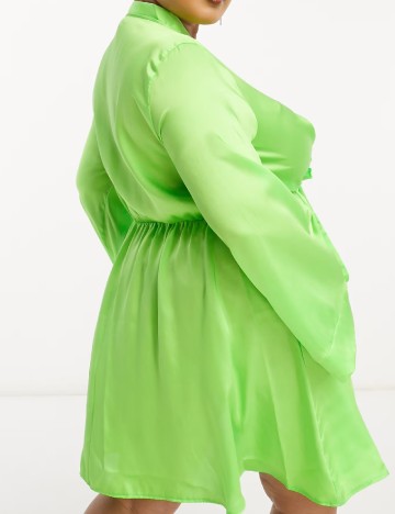 Rochie scurta River Island Plus Size, verde