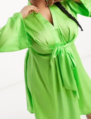 Rochie scurta River Island Plus Size, verde Verde