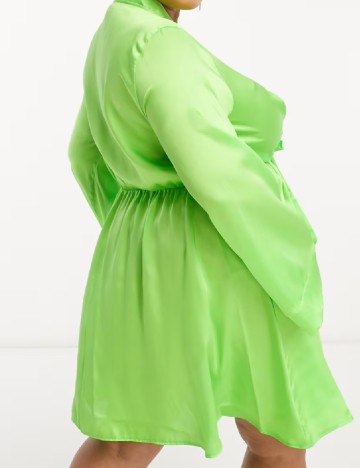 Rochie scurta River Island Plus Size, verde