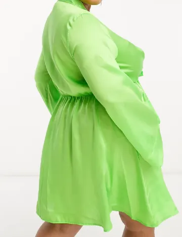 Rochie scurta River Island Plus Size, verde Verde