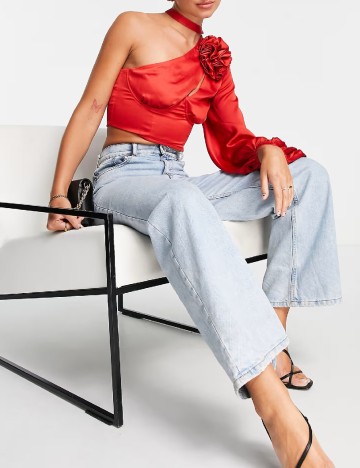 Top ASOS, rosu
