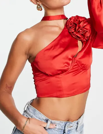 Top ASOS, rosu Rosu