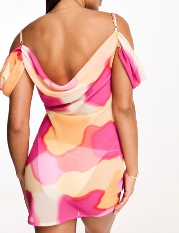 Rochie de plaja ASOS, mix culori