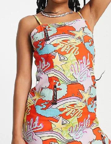Rochie scurta ASOS, mix culori Mix culori