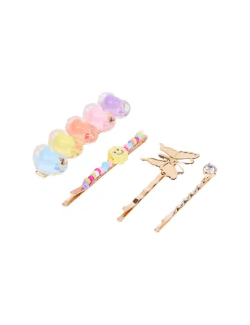 Set clame de par 4 bucati ACTION, mix culori Mix culori