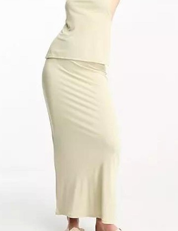 Fusta Pull&Bear, verde
